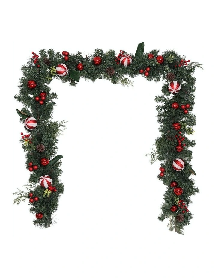 Christmas Garland with Decor 2.7m image 1