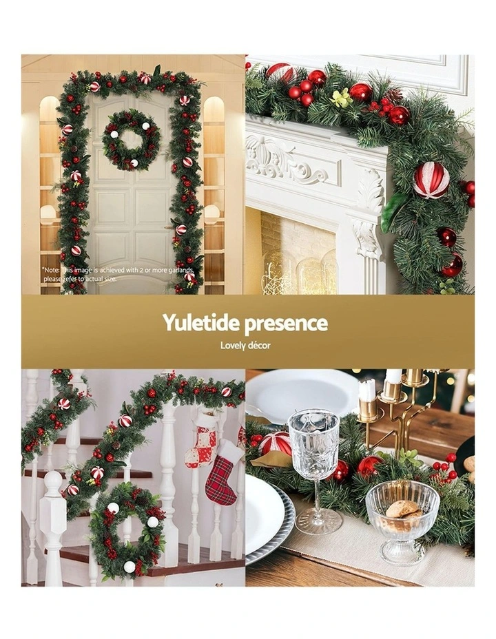 Christmas Garland with Decor 2.7m image 7