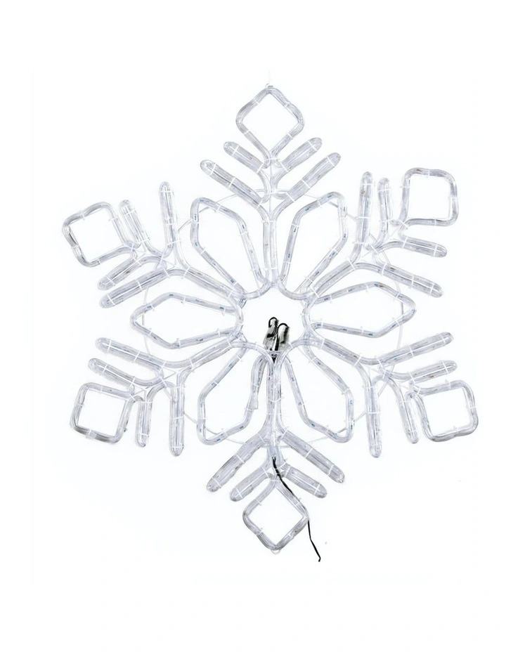 304 LED Christmas Lights Snow Decorations 82cm image 1