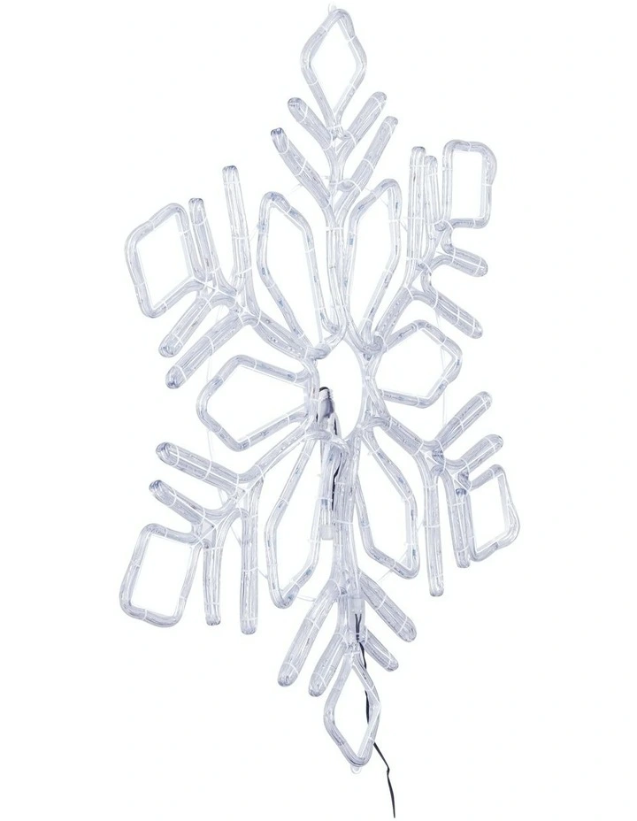 304 LED Christmas Lights Snow Decorations 82cm image 2