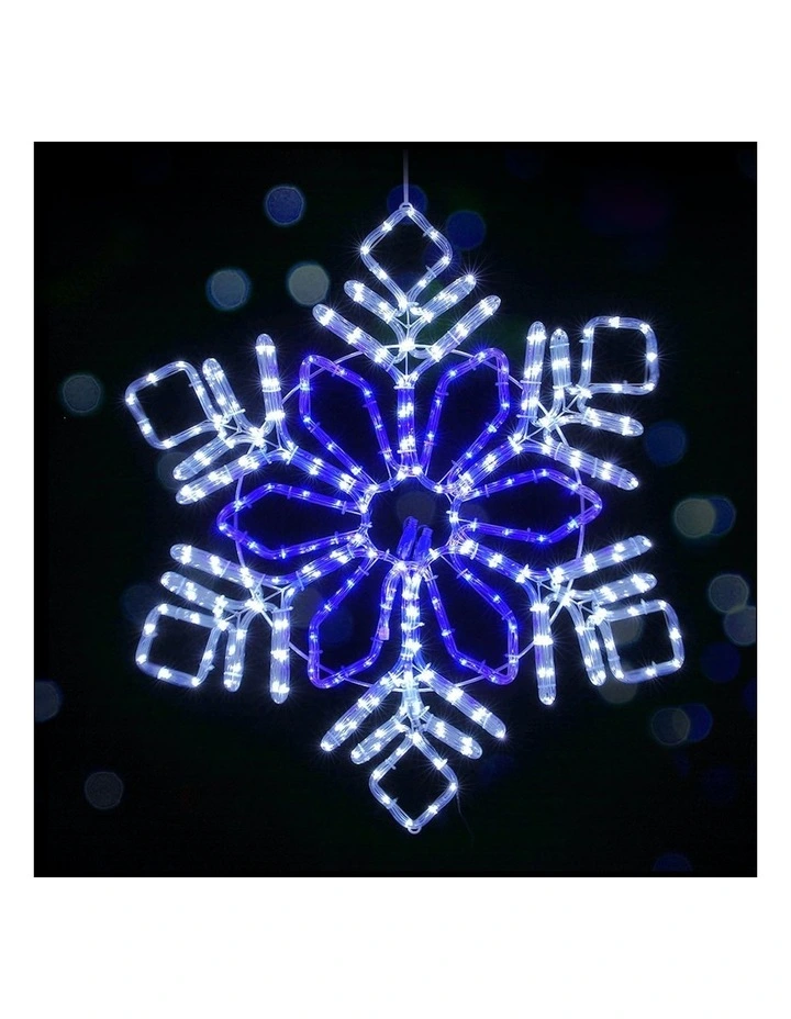 304 LED Christmas Lights Snow Decorations 82cm image 4