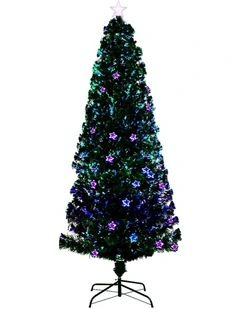 Jingle Jollys Christmas Tree 2.1M LED Xmas trees w/Lights in Multi