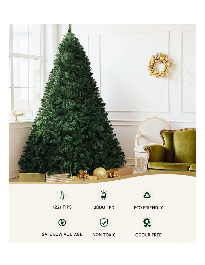 2800 LED Lights Christmas Tree 2.1m image 4