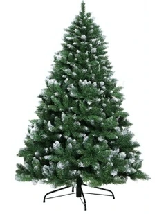 Jingle Jollys Christmas Tree 2.1M Snowy Green 905 Tips