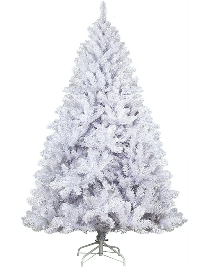 1000 Tips Christmas Tree 2.1m in White image 1