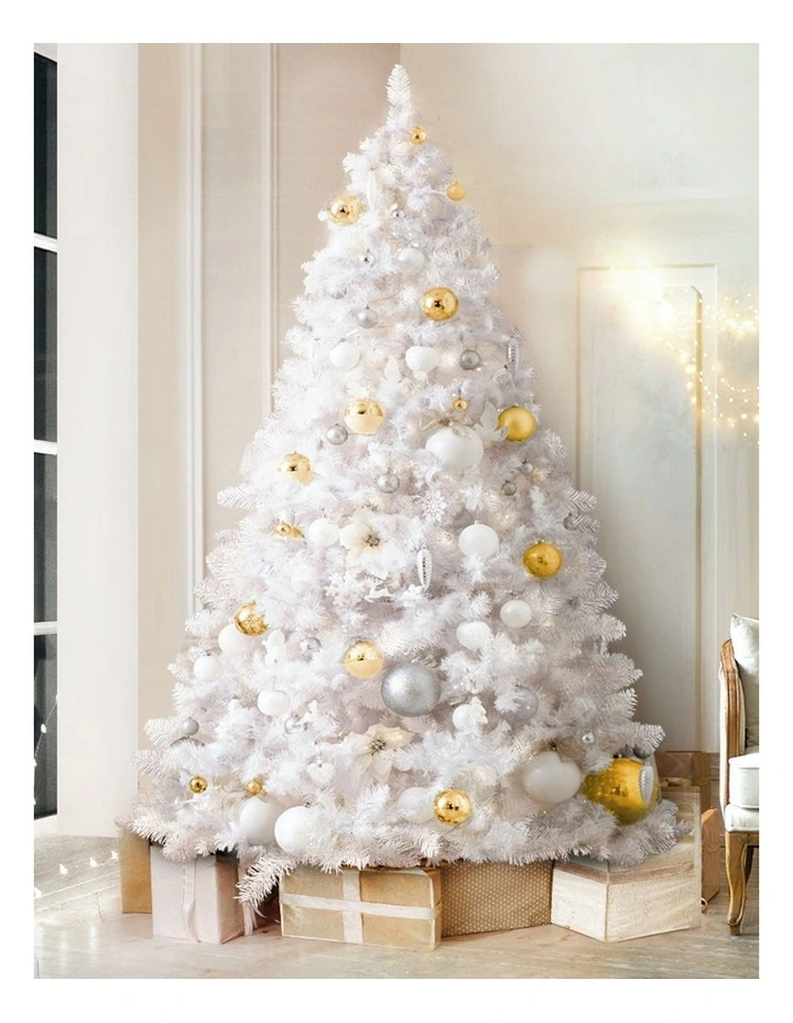 1000 Tips Christmas Tree 2.1m in White image 2