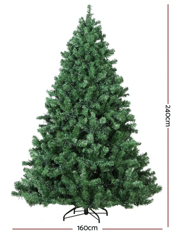 Christmas Tree With 3190 LED Lights 2.4m image 3
