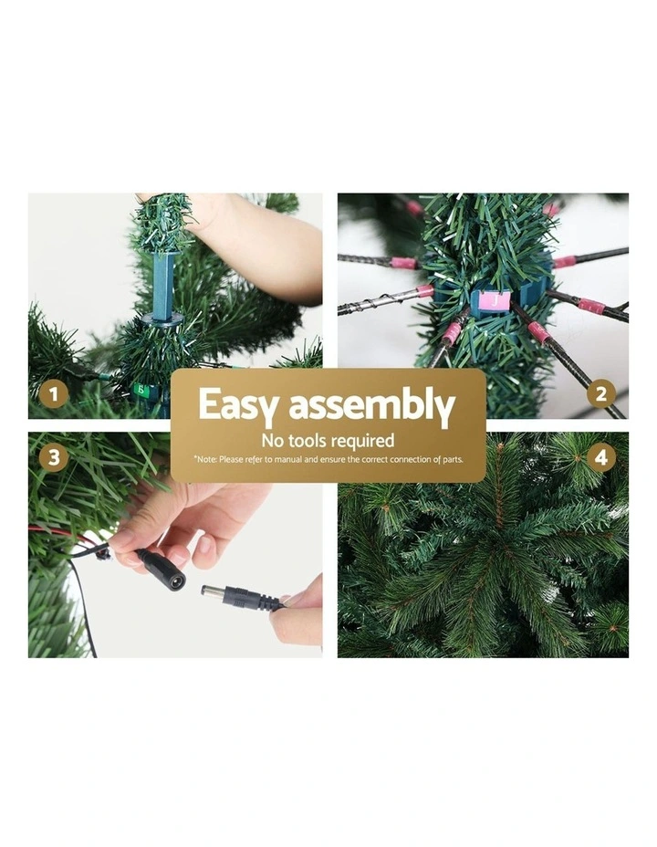 Christmas Tree With 3190 LED Lights 2.4m image 5
