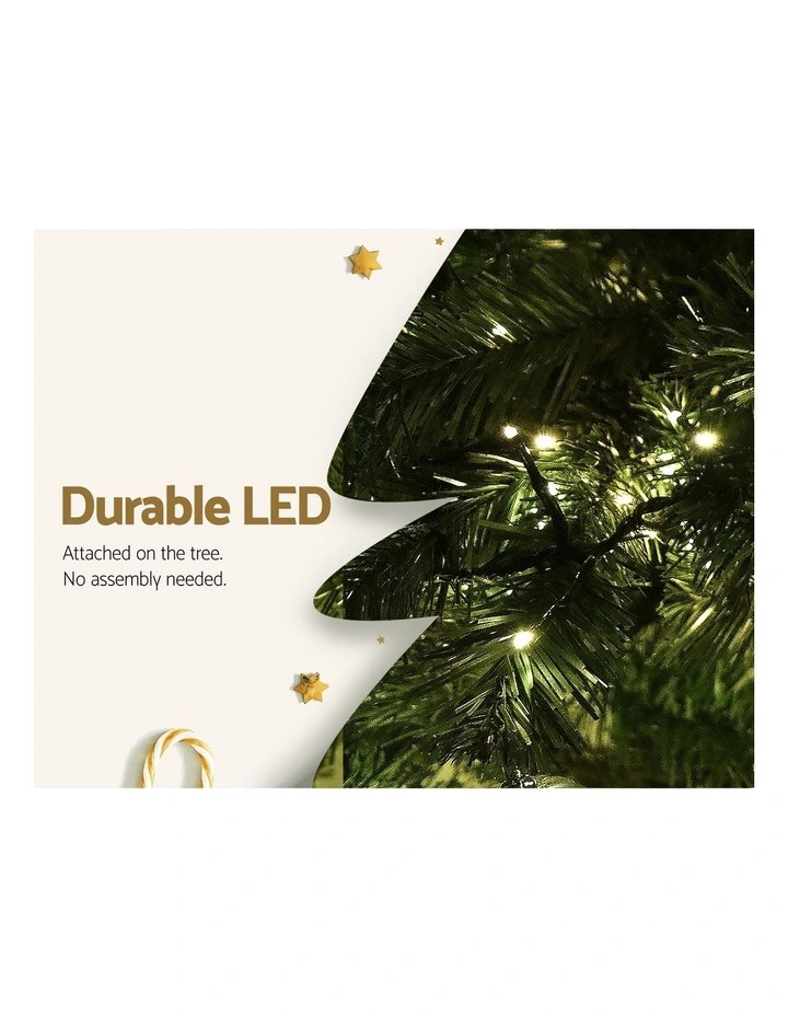 Christmas Tree With 3190 LED Lights 2.4m image 7
