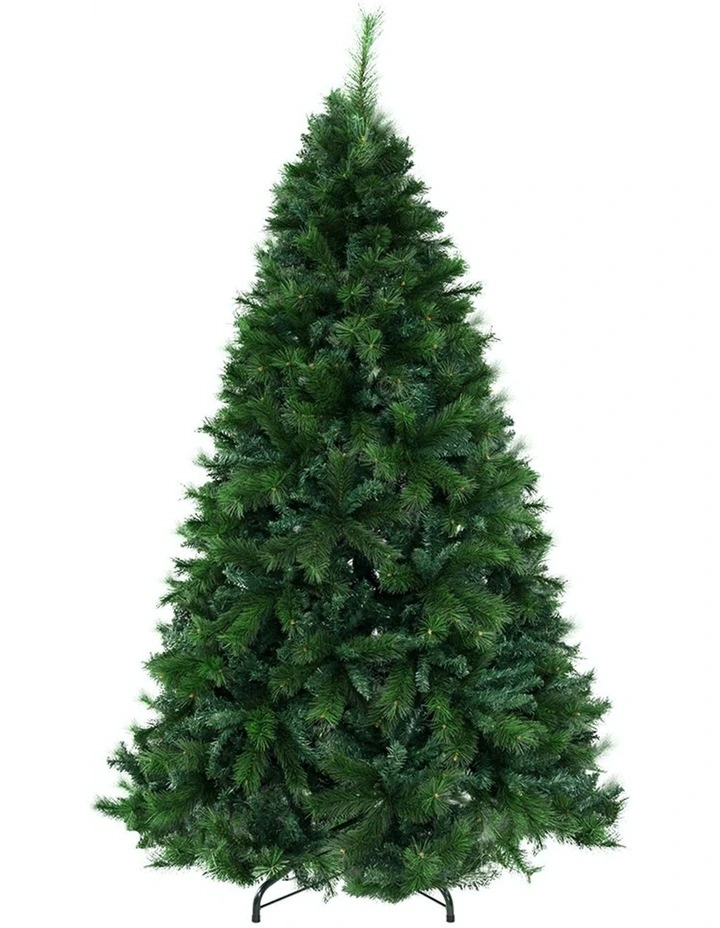 Christmas Trees Decorations Pine-Needle 2100 Tips 2.4m in Green image 1