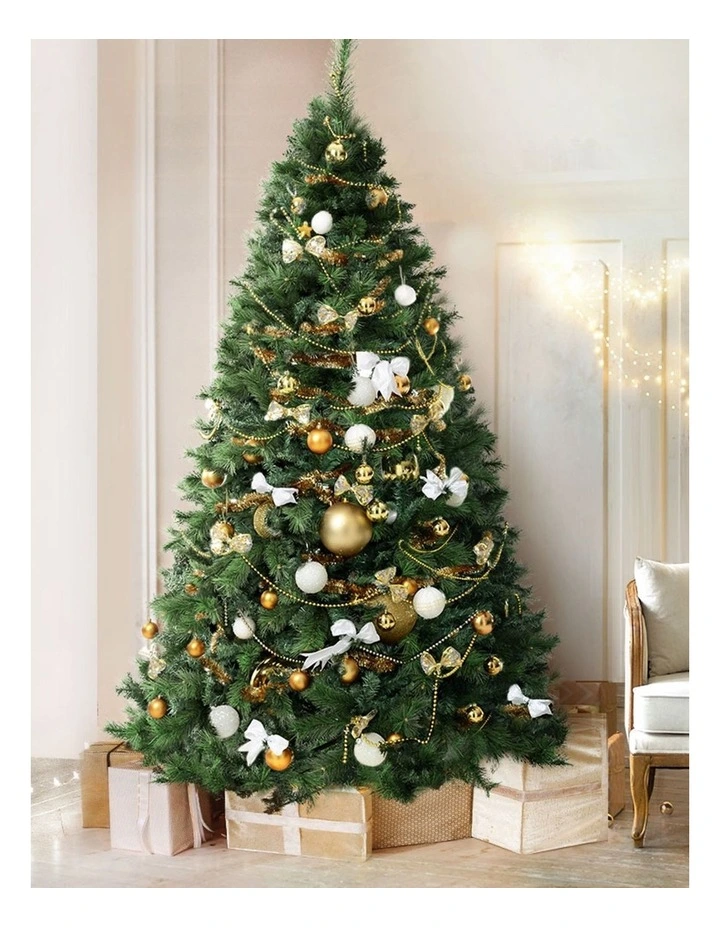 Christmas Trees Decorations Pine-Needle 2100 Tips 2.4m in Green image 2