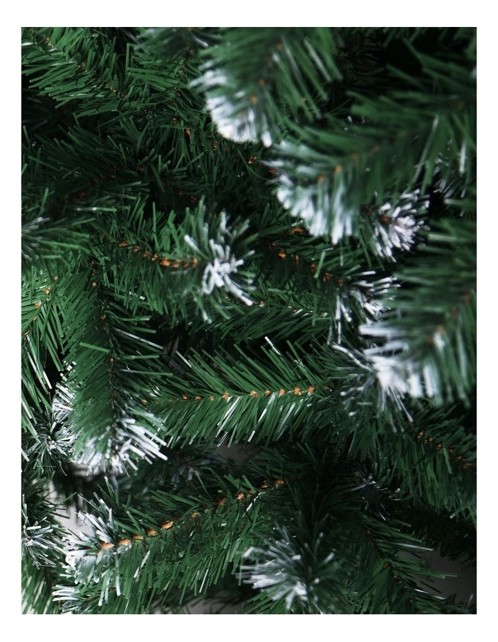 Jingle Jollys Christmas Tree 2.4M Snowy 1225 Tips image 4