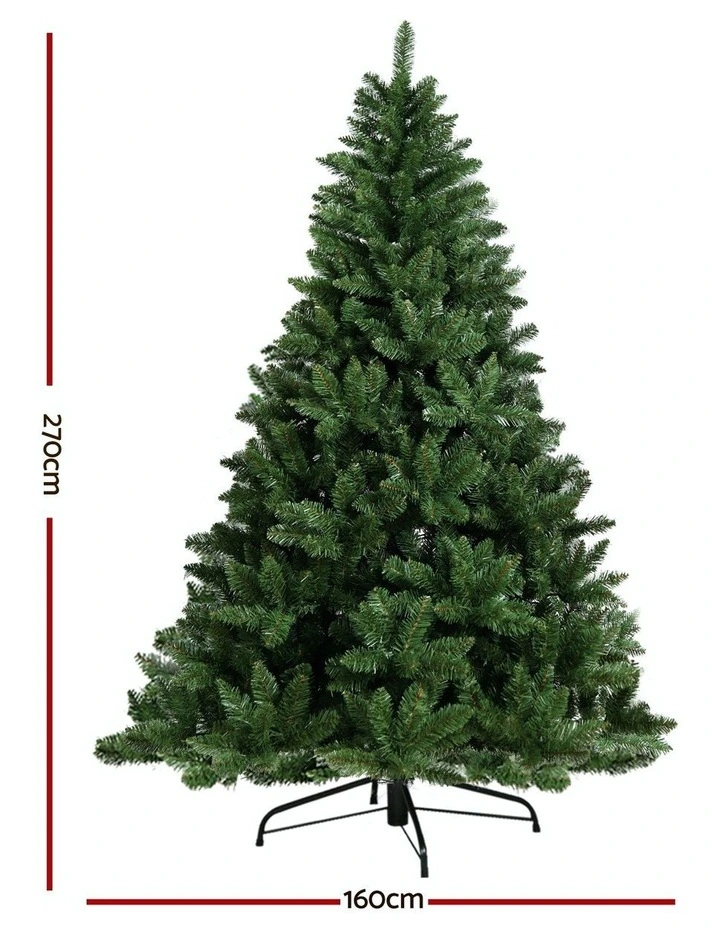 Jingle Jollys Christmas Tree 2.7M 1590 Tips Green image 3
