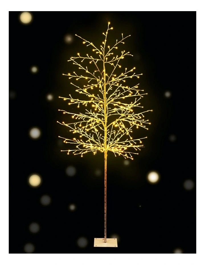 Solar 480 LED Lights Christmas Tree 2.1m image 2