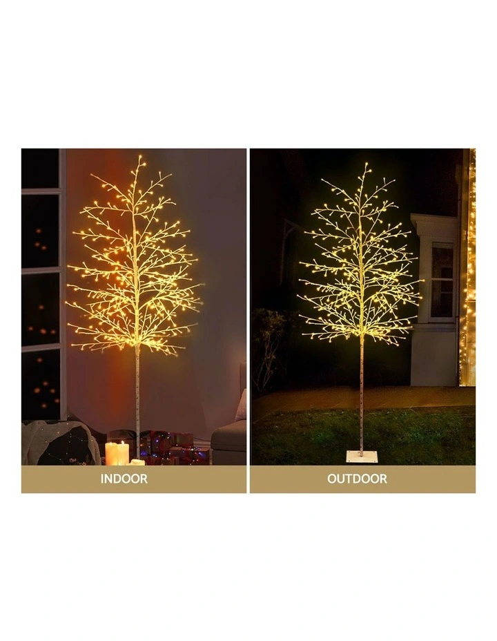 Solar 480 LED Lights Christmas Tree 2.1m image 6
