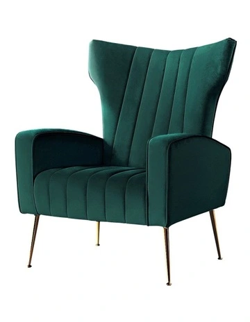 Velvet Kate Armchair in Green