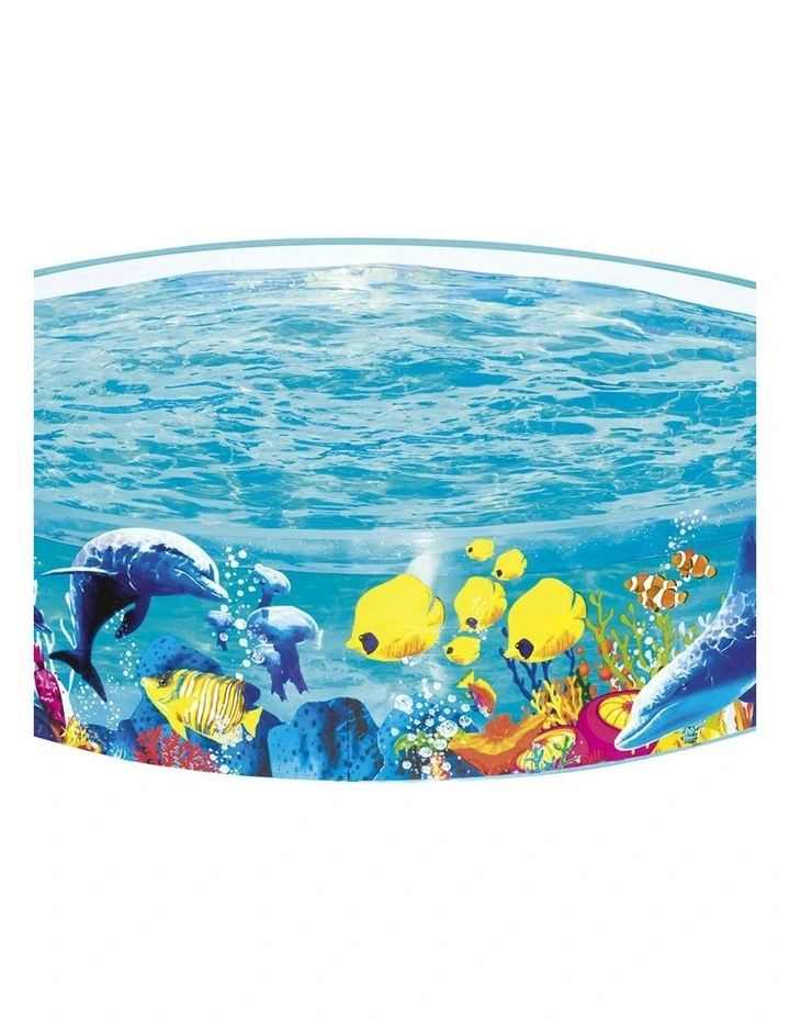 Above Ground Play Inflatable Fun Odyssey Pool in Multi image 4