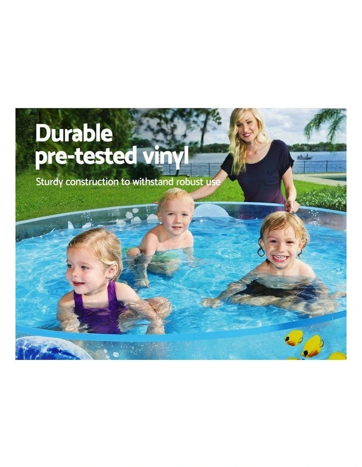 Above Ground Play Inflatable Fun Odyssey Pool in Multi image 6