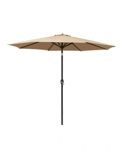 2.7m Outdoor Pole Umbrella in Beige