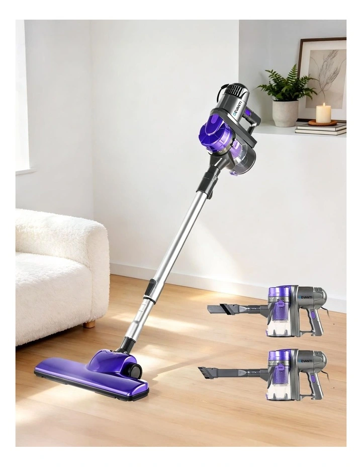 Devanti Handheld Vacuum Cleaner Handstick 450W Purple image 3