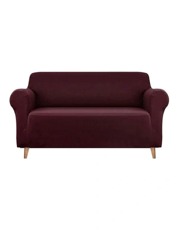Sofa Cover Couch Covers 3 Seater Stretch in Burgundy