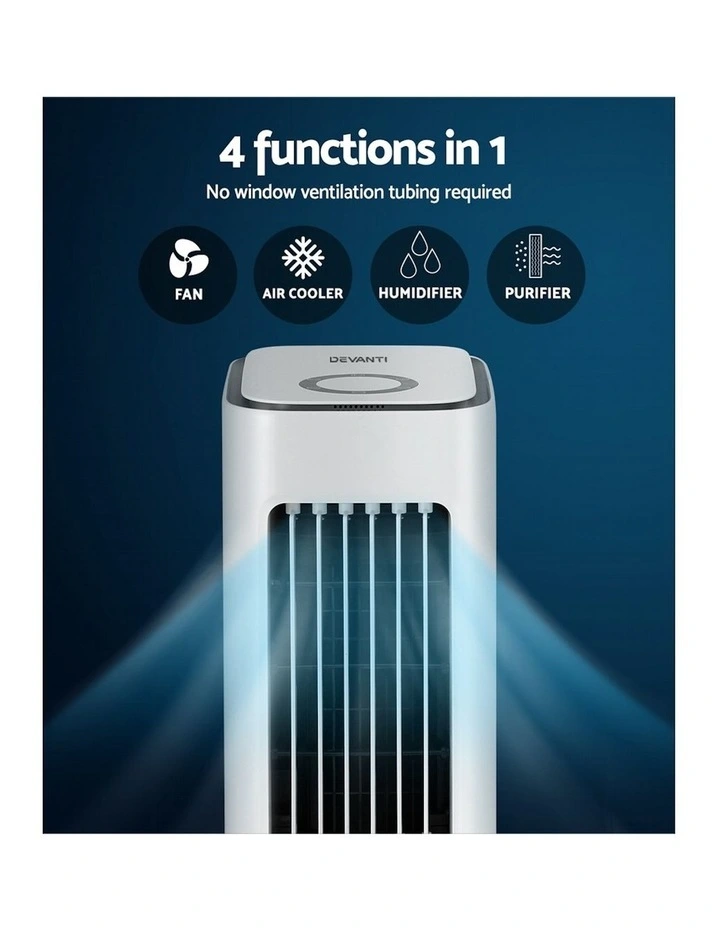 Tower Evaporative Air Cooler 6L image 5
