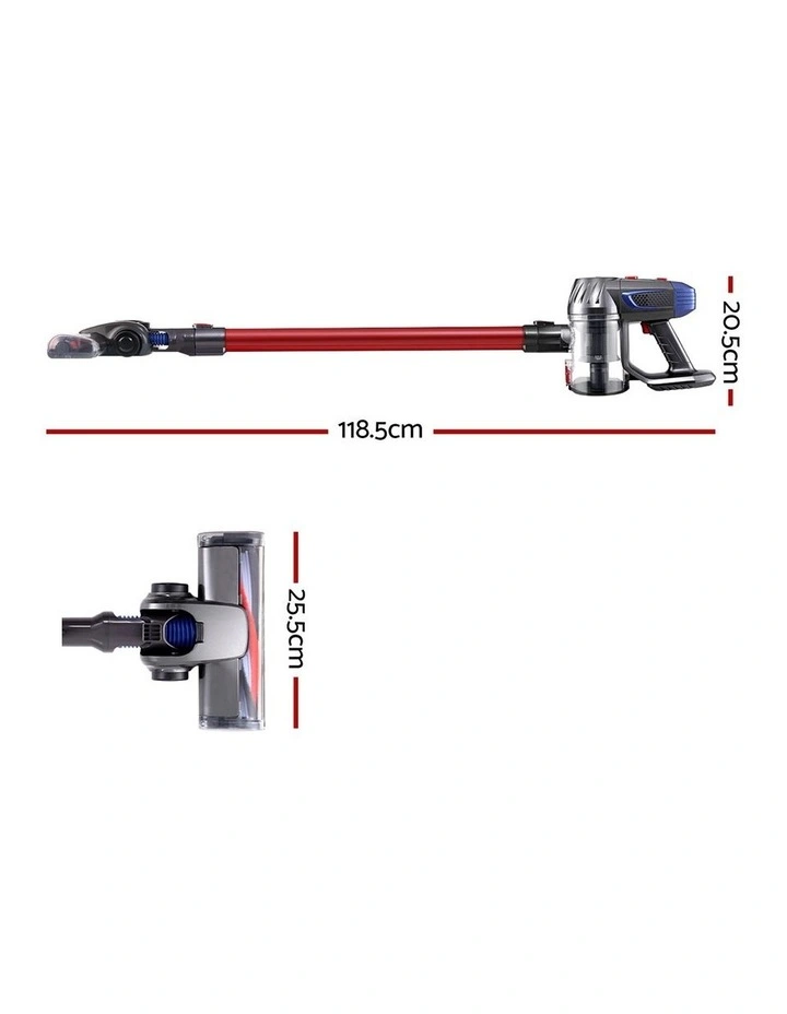 Handheld Vacuum Cordless 150W in Red image 5