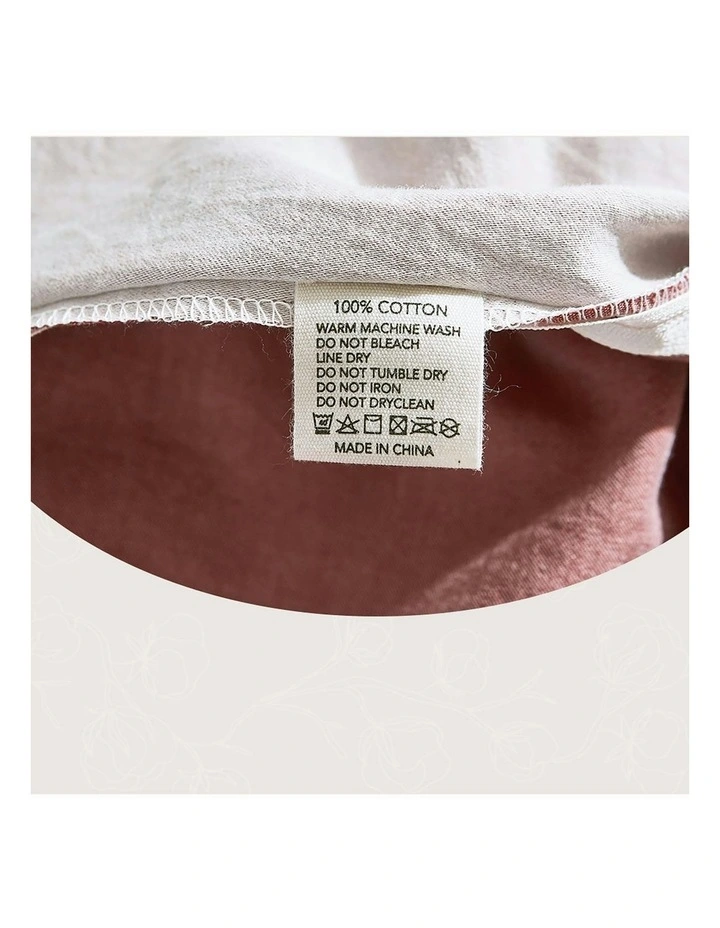 Cosy Club Cotton Bed Sheet Single And Cover Pillow Case Set Double in