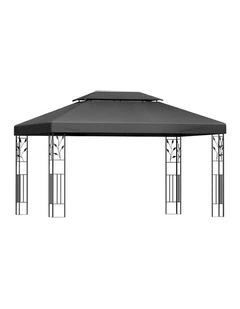 Instahut Gazebox 4x3m Marquee Outdoor Tent in Grey