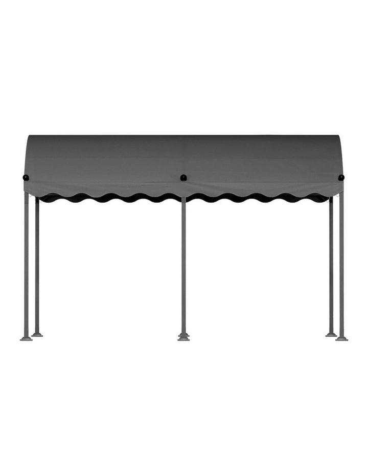 Gazebo Marquee Outdoor Tent 4x3m in Grey image 4