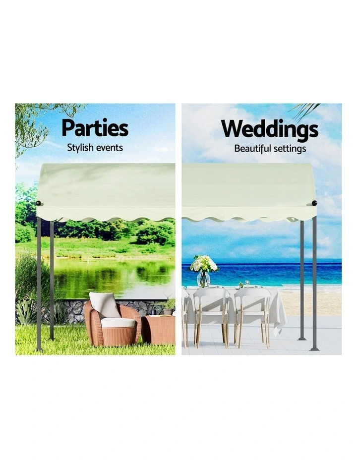 Outdoor Tent 4x3m in Beige image 5