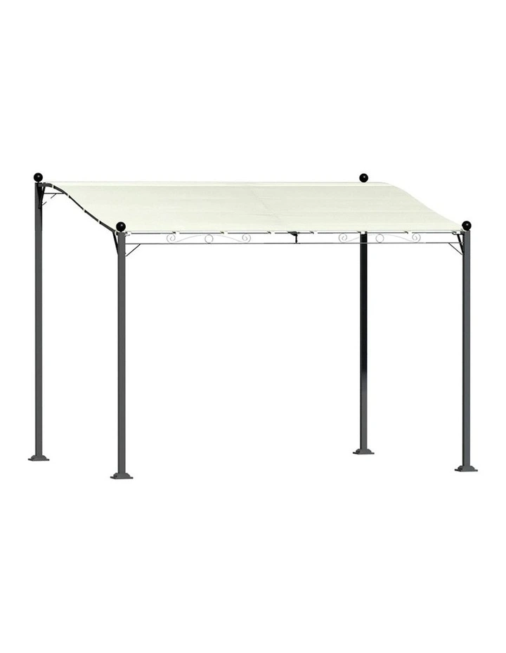 Gazebo Marquee Outdoor Tent 3m in Beige image 1