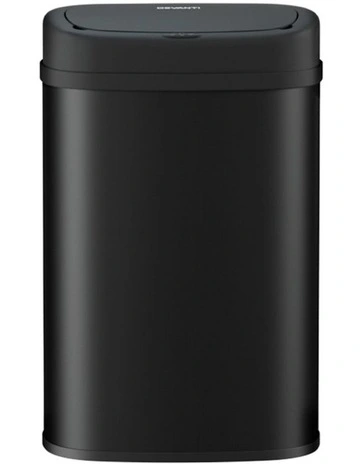 Motion Sensor 50L Rubbish Bin in Black