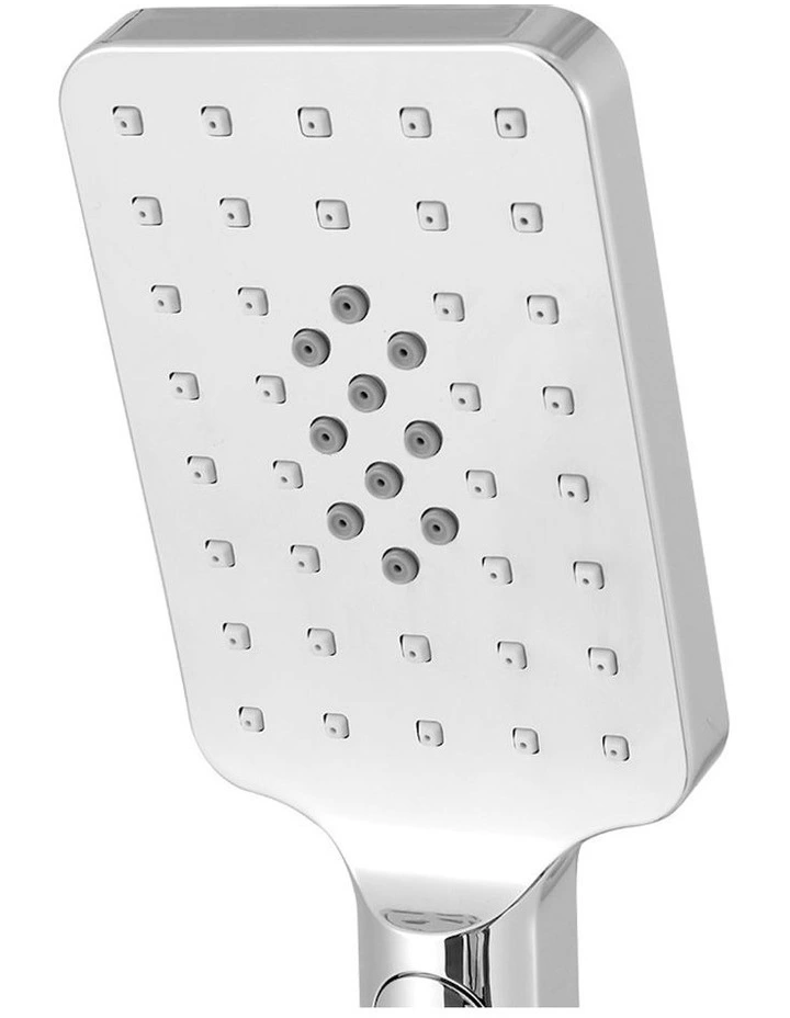High Pressure Chrome Handheld Shower Head 3.1'' 3 Spray in Silver image 4