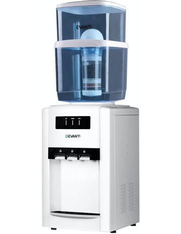 Top Loading 22L Water Cooler Dispenser in White