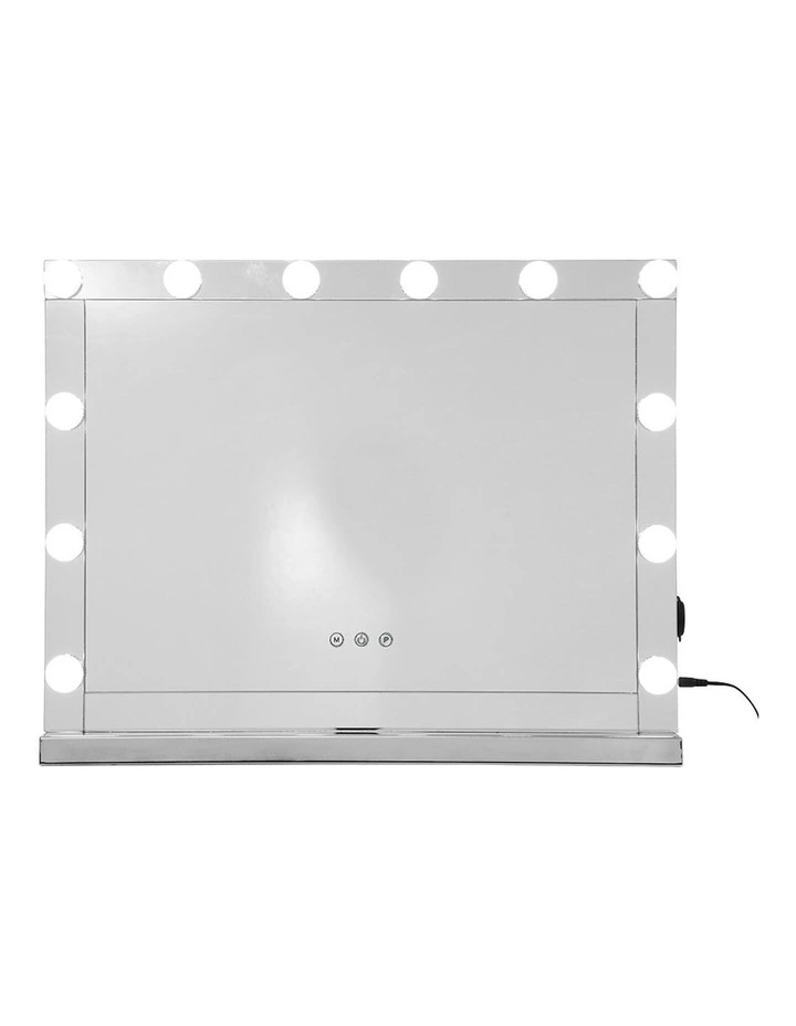 Embellir Hollywood Makeup Mirror With 12 LED Light Frame In Silver MYER