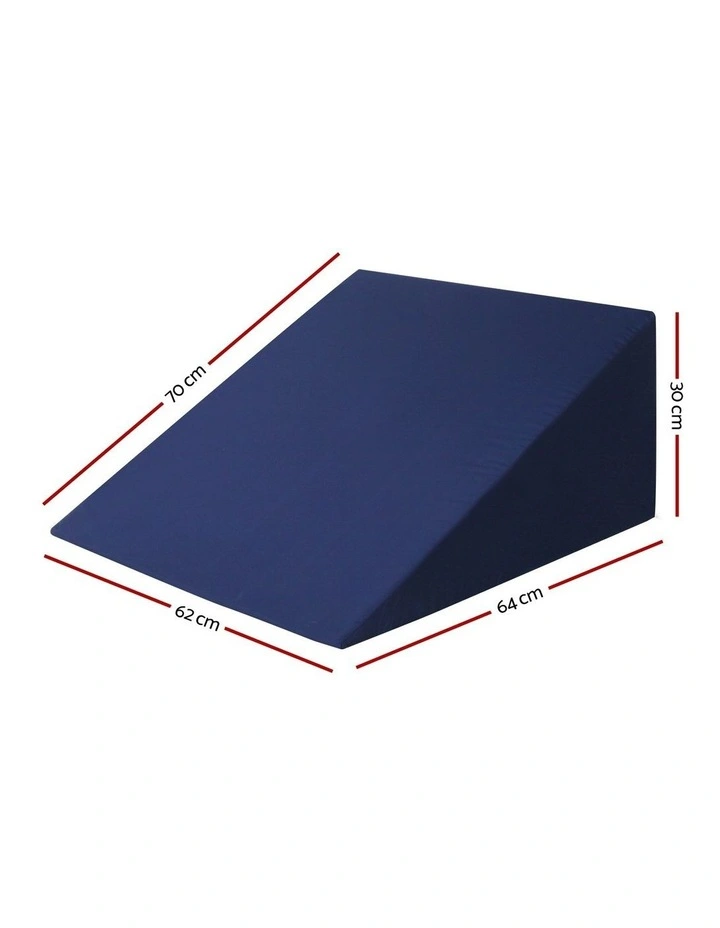 Wedge Pillow Twin Pack in Blue image 7