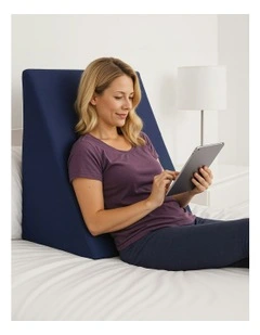 Wedge Pillow in Blue
