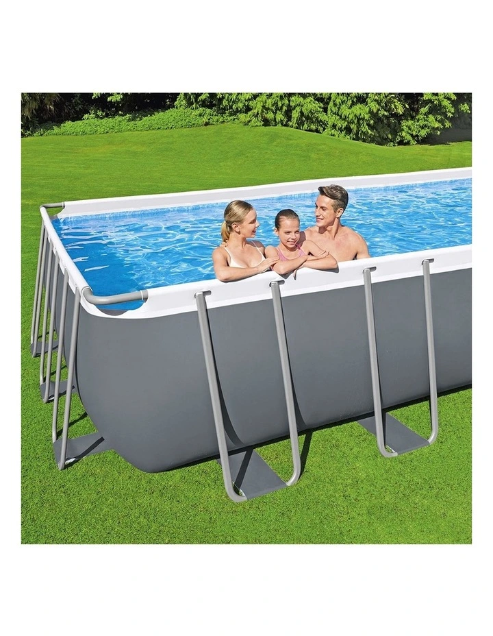 Power Steel Above Ground Pool 732x366x132cm 30045L in Multi image 4