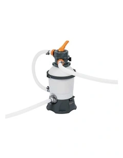 Bestway Pool Pump Sand Filter 800GPH 3028L/H Pools Flowclear Filters in White