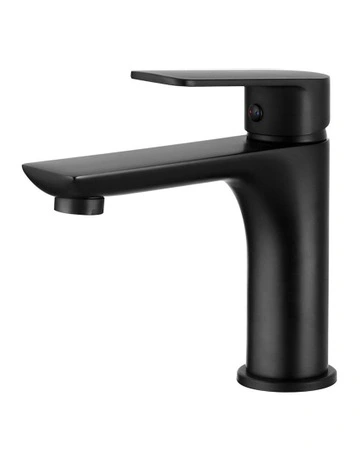 Bathroom Basin Mixer Tap Brass Faucet Vanity Laundry Sink in Black