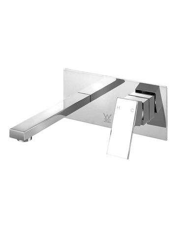 Bathroom Basin Mixer Tap Separate Faucet Vanity Laundry in Chrome