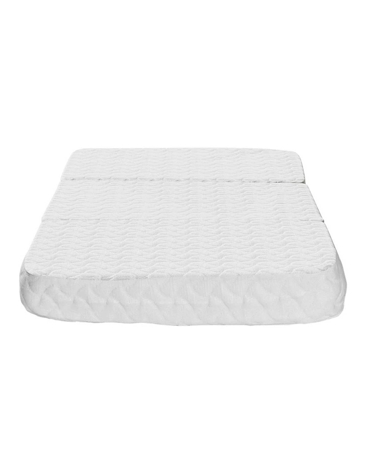 Foldable Foam Cot Mattress in White image 6