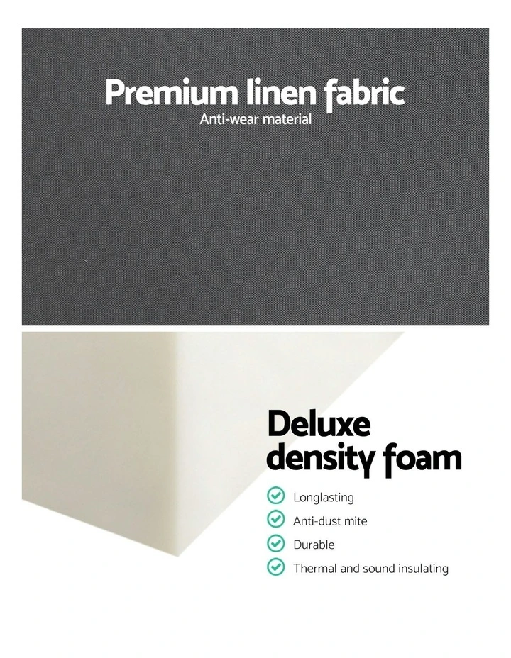 Foldable Foam Mattress Single in Grey image 3