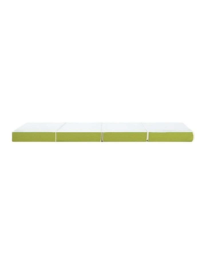 Foldable Single Foam Mattress in Green image 6