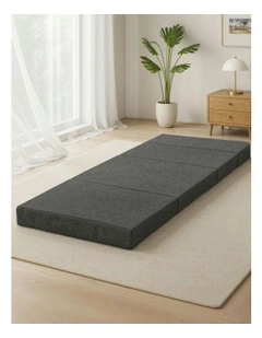 Foldable Foam Mattress in Grey