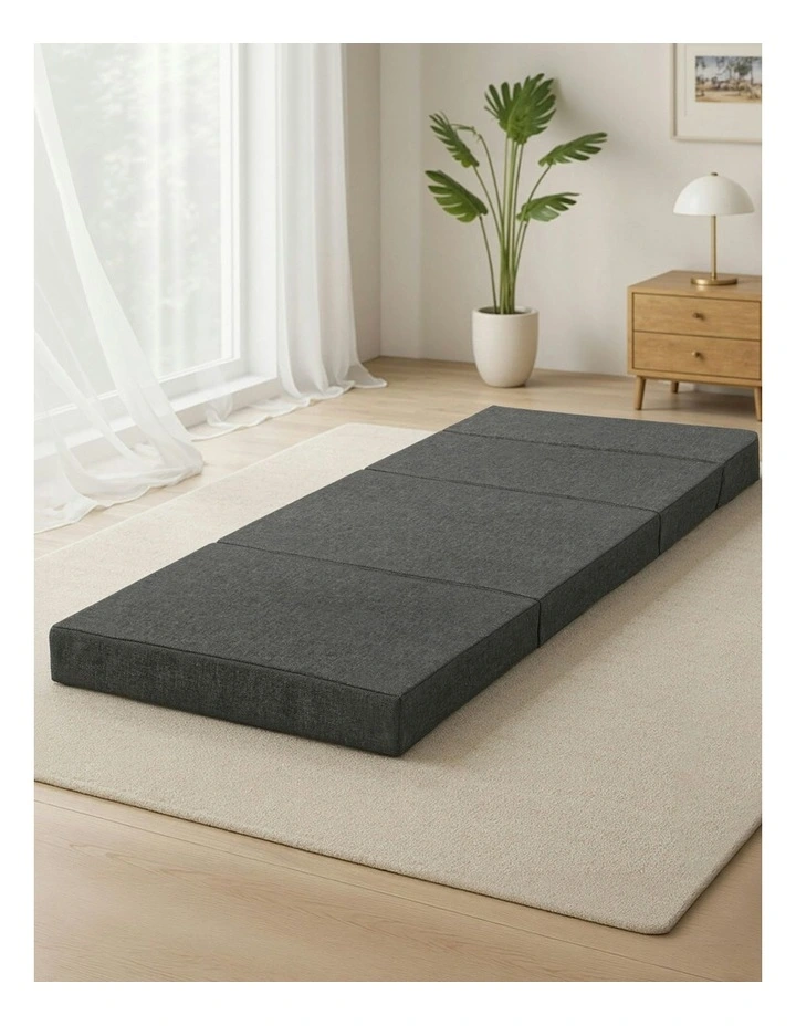 Foldable Foam Mattress in Grey image 1
