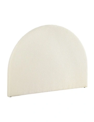 Artiss Headboard Double Boucle White