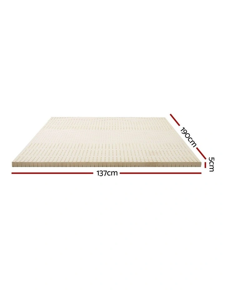 Latex Mattress Double Topper 5cm image 7