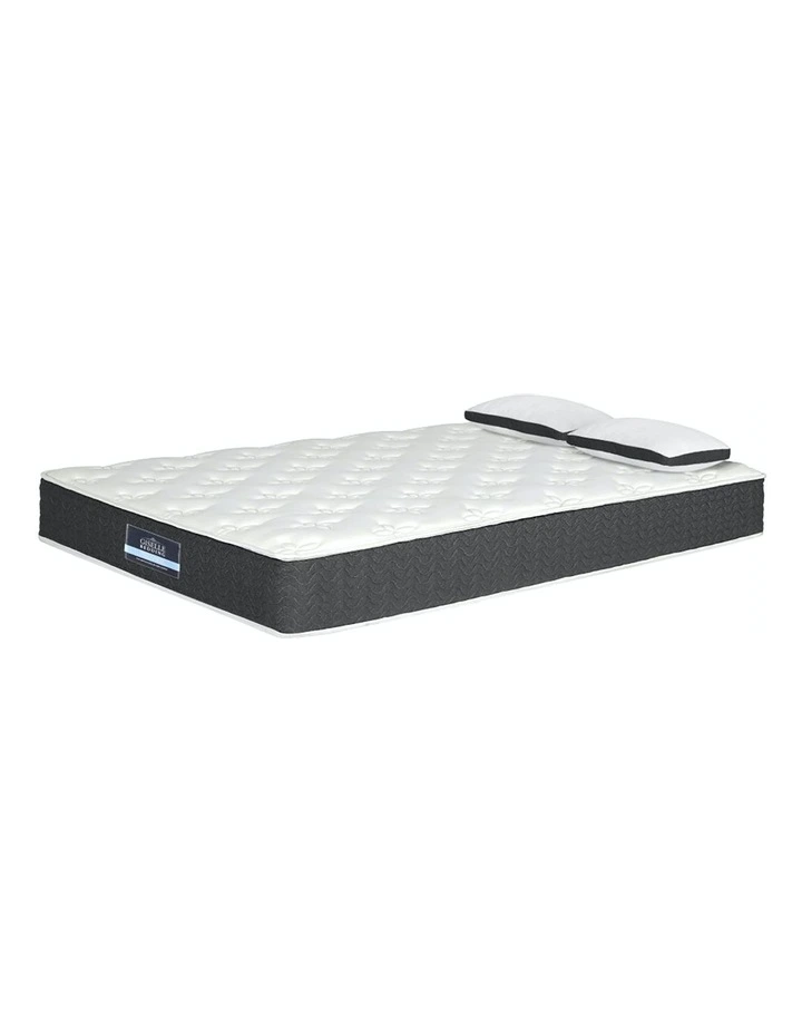 Medium Soft Double Mattress With Pillows 18cm in Multi image 1